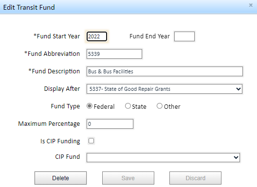 MassDOT STIP Modify Fund Information FC Transit.png