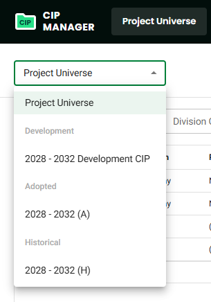 CIP Manager - CIP Selection.png
